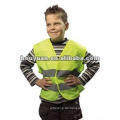 Reflektierende Erst Strick -Polyester -Stoff Kinder Reflektierende Sicherheitsweste Kinder Hochvissionssicherheit DHL Freeshiping